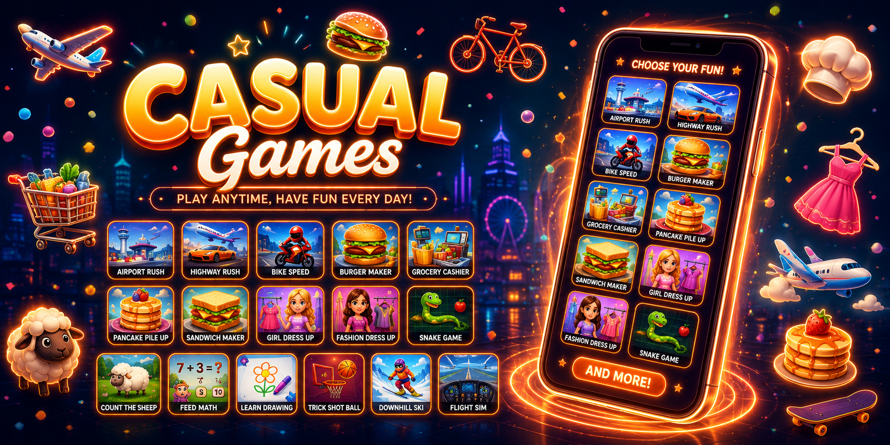 Casual Games - العاب الكاجول